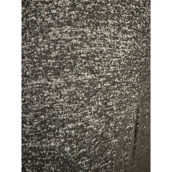 Philosophy Knit Dress Medium Heathered Black Ruffle Mock Neck - Picture 8 of 8